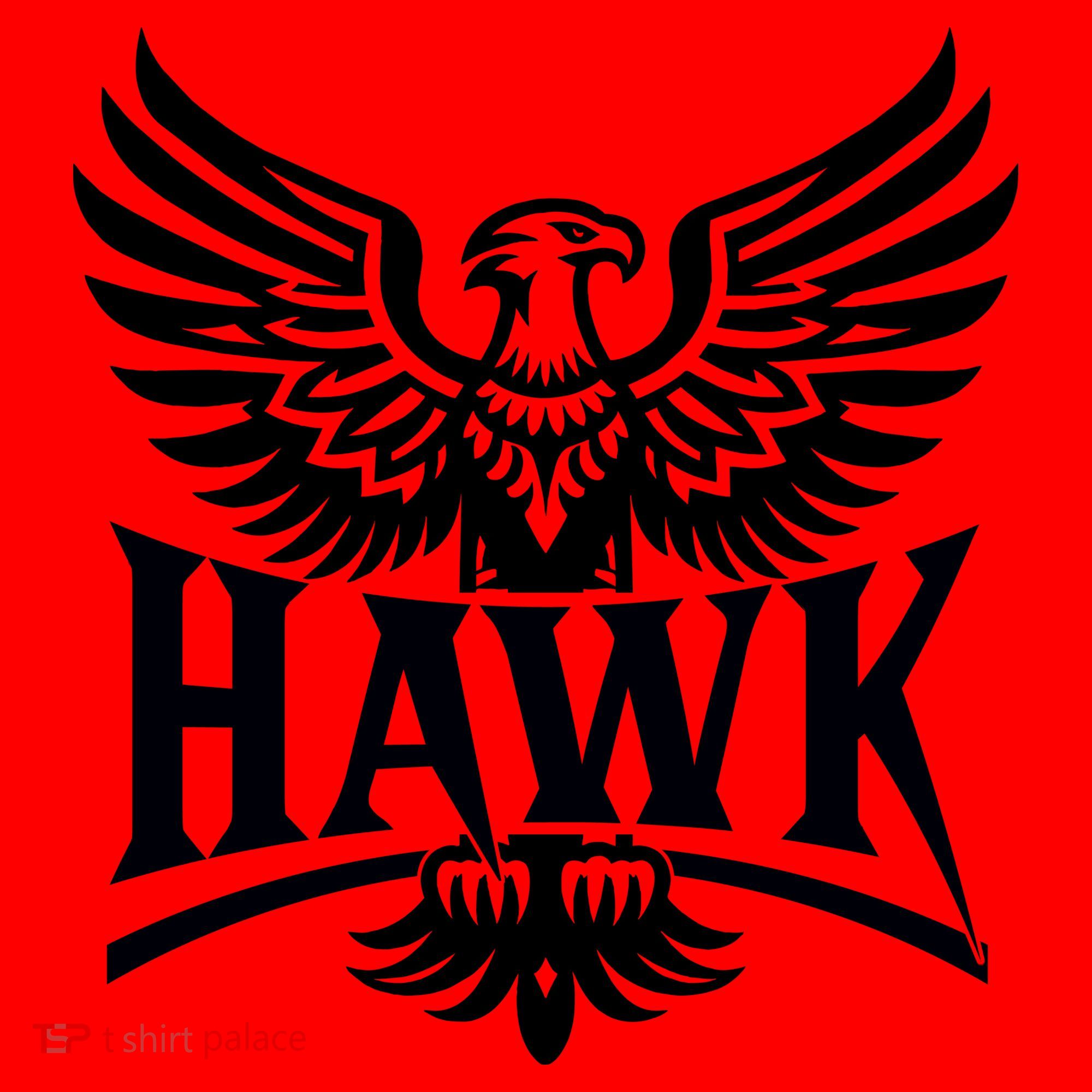 Hawk Bird Logo Santa Hat