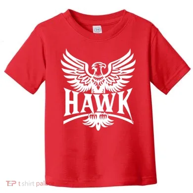 Hawk Bird Logo Toddler T-Shirt