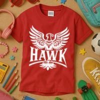 Hawk Bird Logo Kids T-Shirt thumb 3