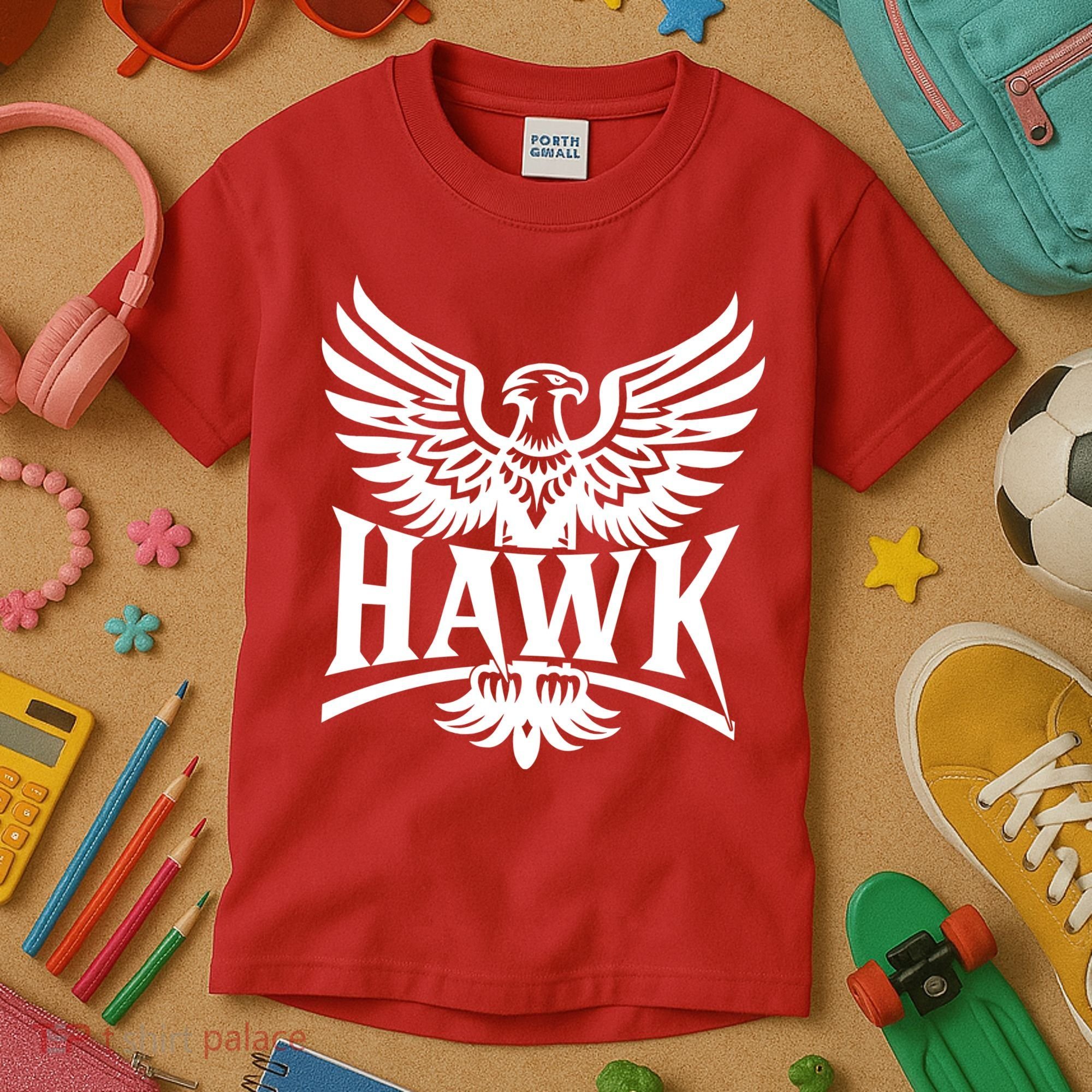 Hawk Bird Logo Kids T-Shirt