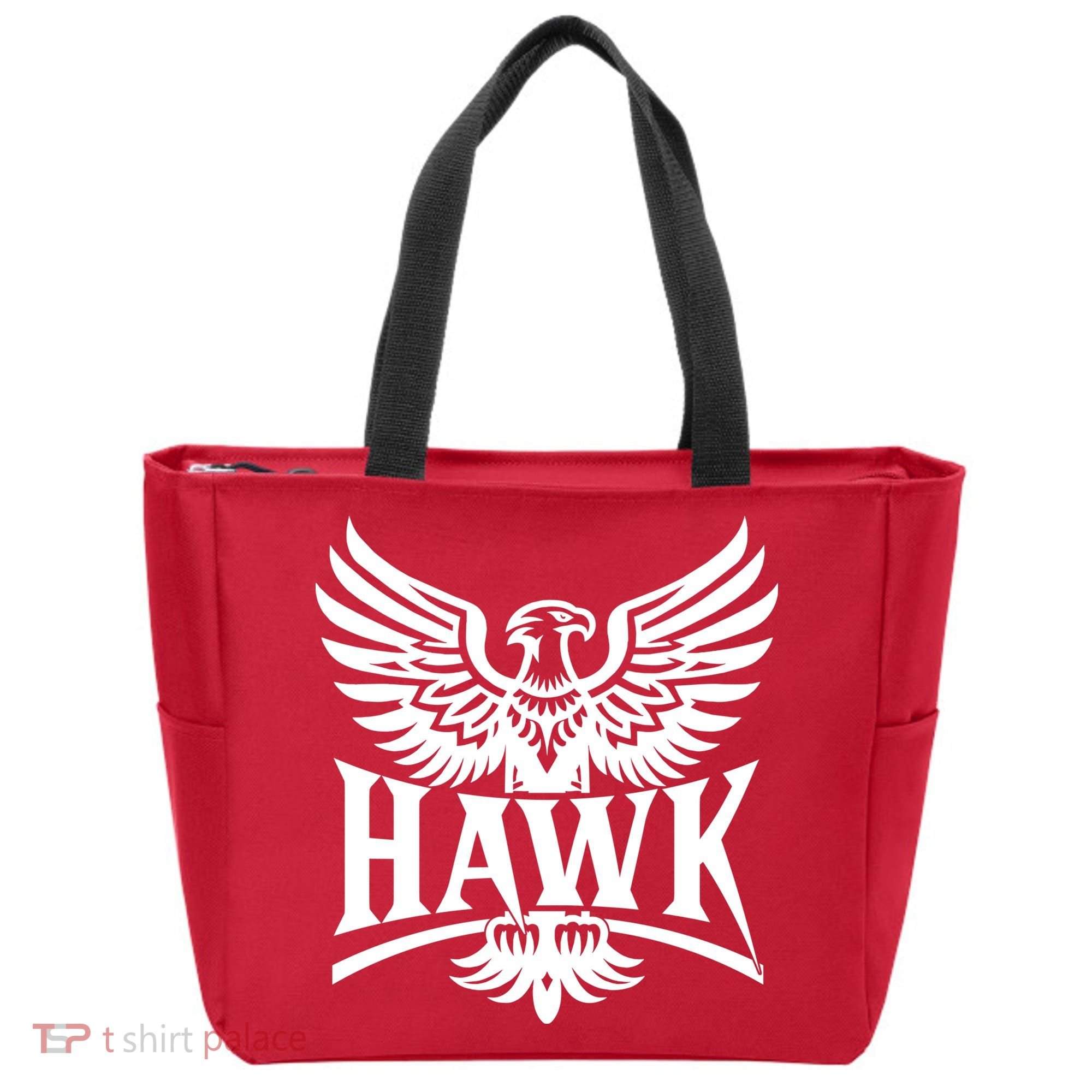 Hawk Bird Logo Tote Bag