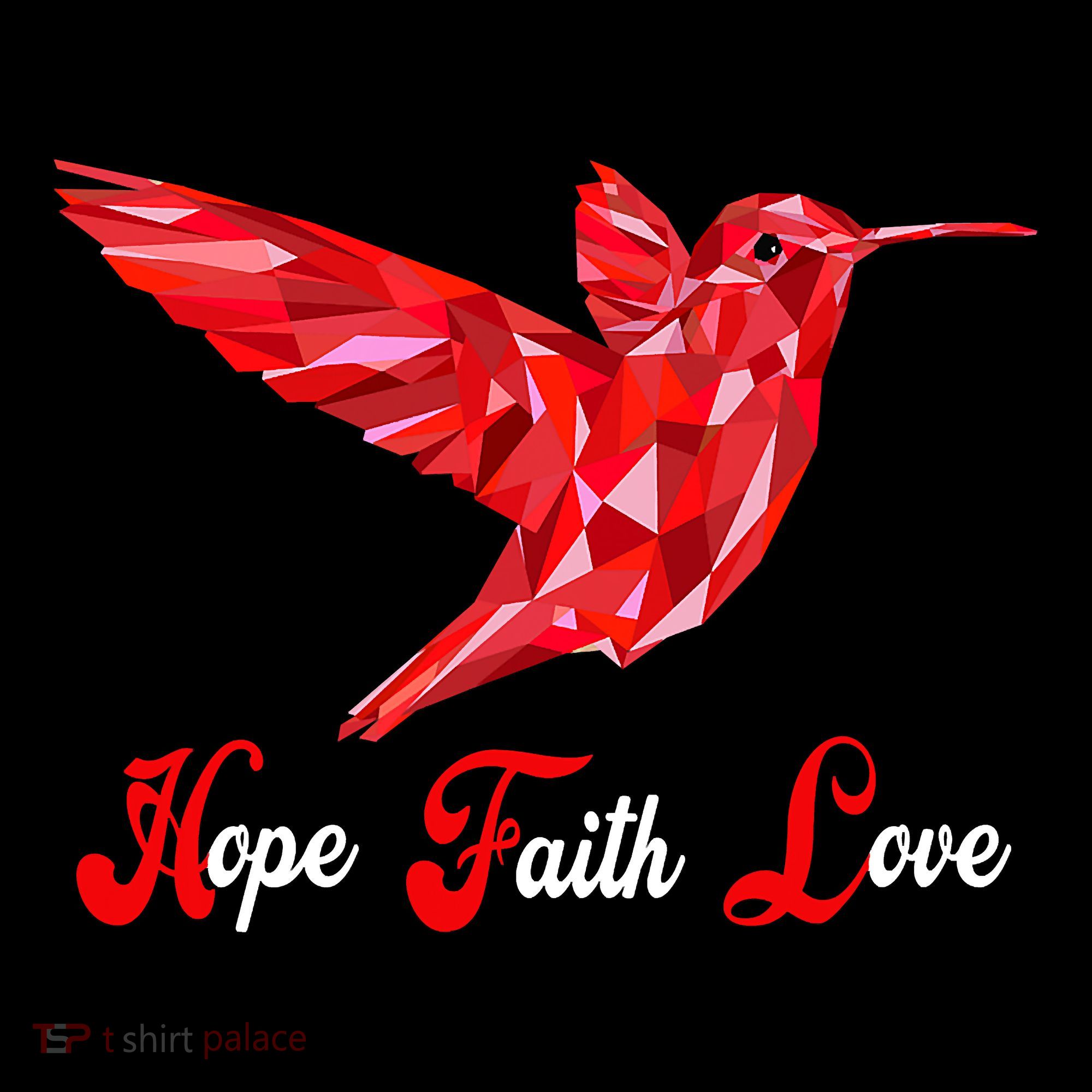 Humming Bird Love Faith Hope World AIDS Day Coffee Mug