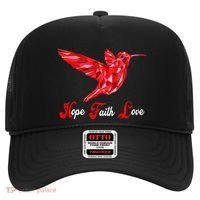 Humming Bird Love Faith Hope World AIDS Day Hat thumb 0