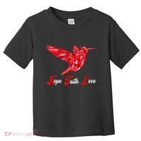Humming Bird Love Faith Hope World AIDS Day Toddler T-Shirt thumb 0