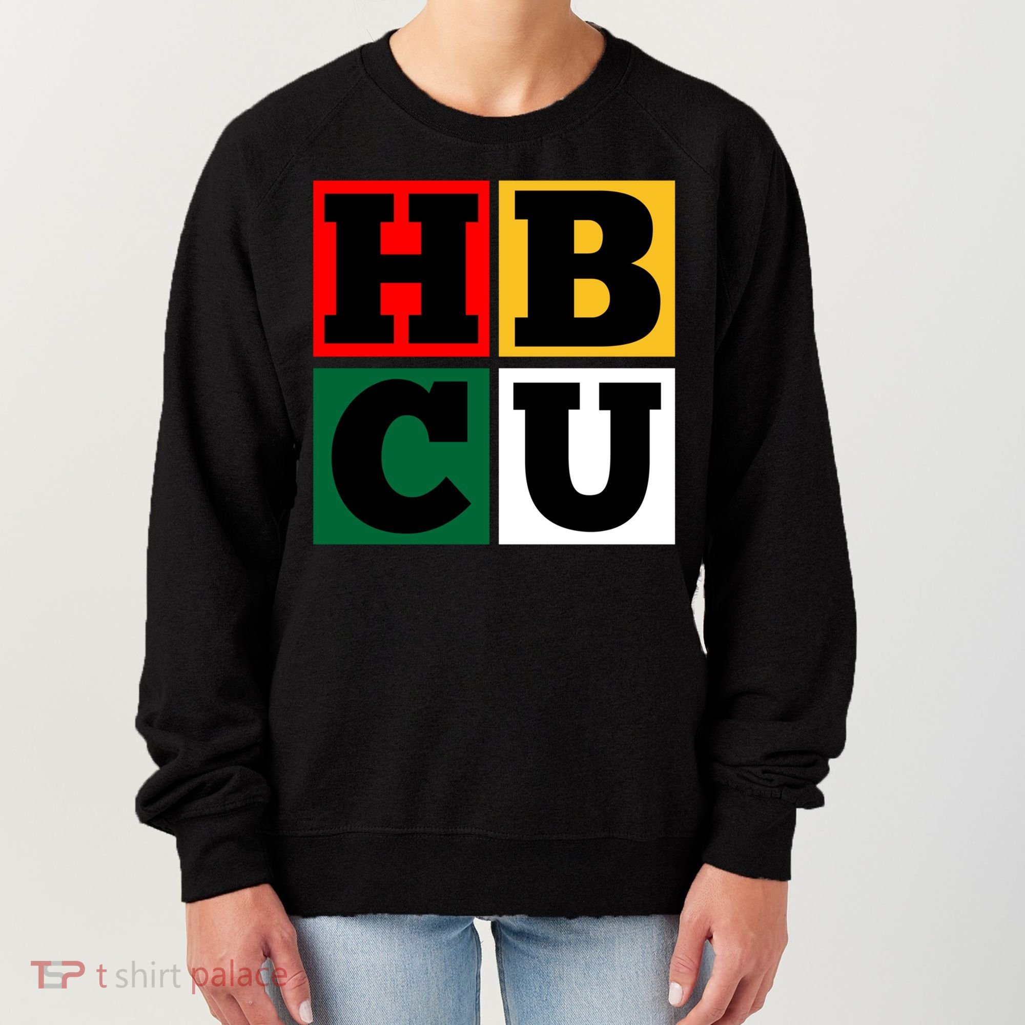 Hbcu Block Letters Grads Alumni Gift Women's Sweatshirt