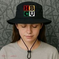 Hbcu Block Letters Grads Alumni Gift Bucket Hat thumb 3