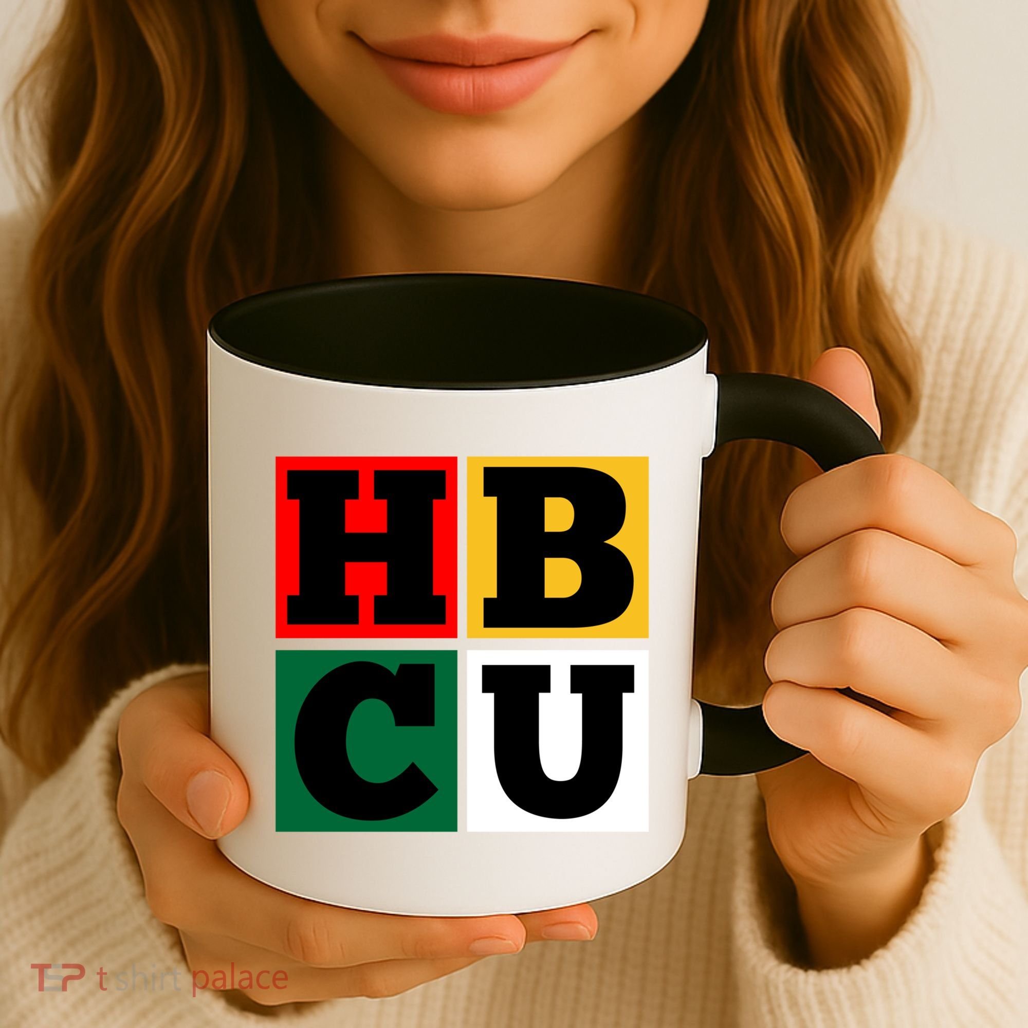 Hbcu Block Letters Grads Alumni Gift Coffee Mug