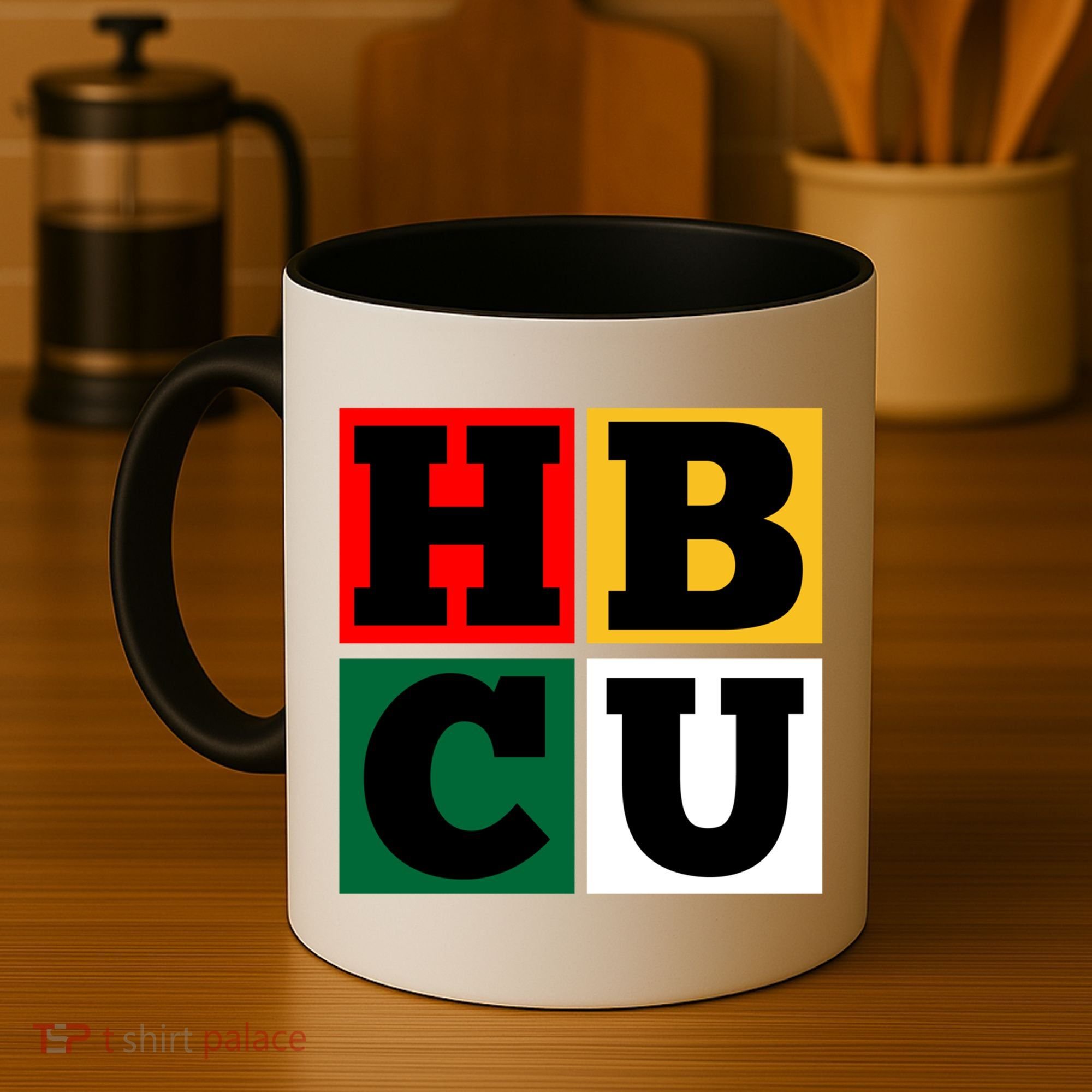 Hbcu Block Letters Grads Alumni Gift Coffee Mug