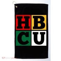 Hbcu Block Letters Grads Alumni Gift Golf Towel thumb 0
