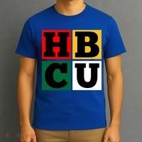 Hbcu Block Letters Grads Alumni Gift T-Shirt thumb 3