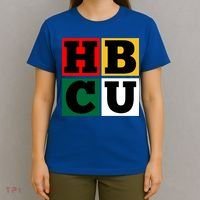 Hbcu Block Letters Grads Alumni Gift T-Shirt thumb 4