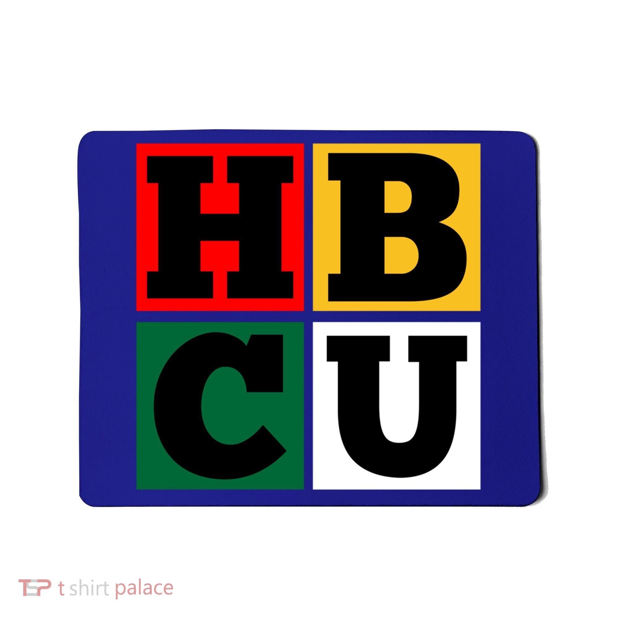 Hbcu Block Letters Grads Alumni Gift Mousepad