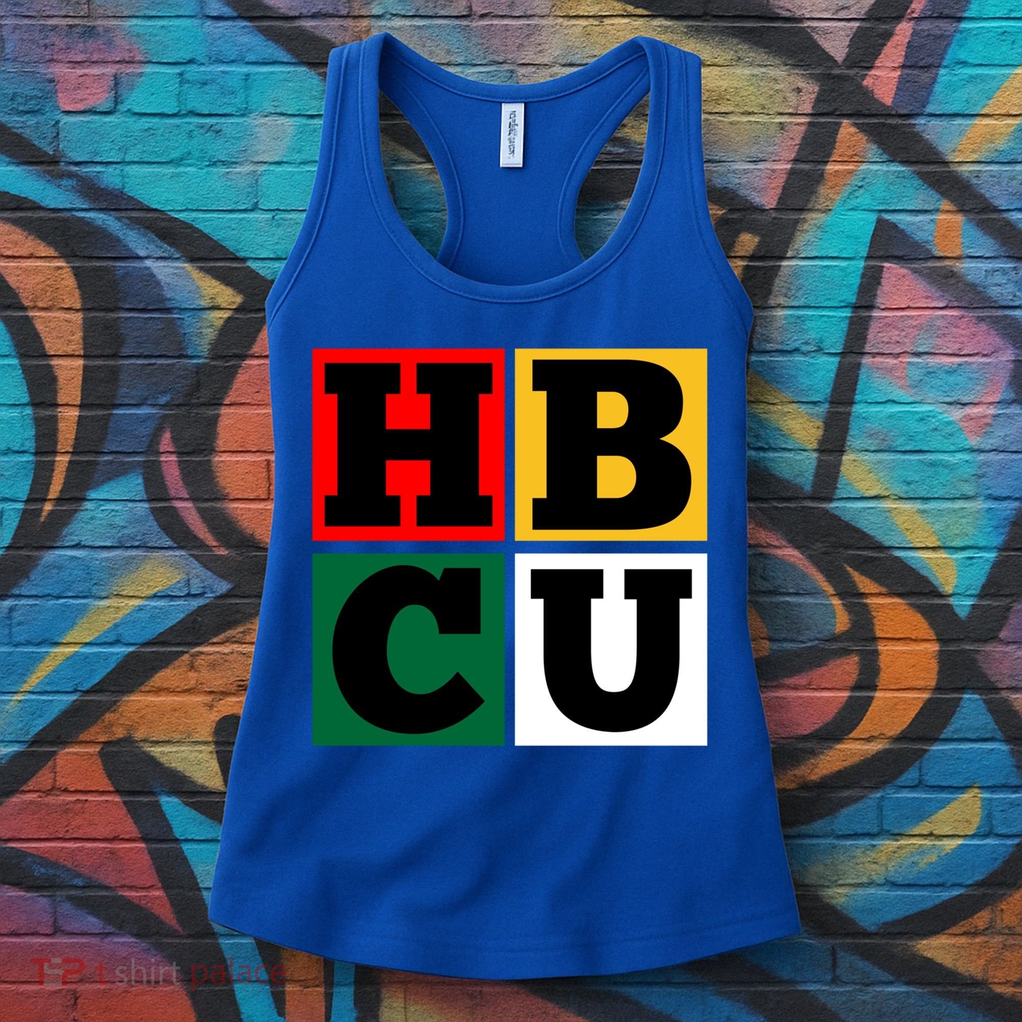 Hbcu Block Letters Grads Alumni Gift Women's Tank Top