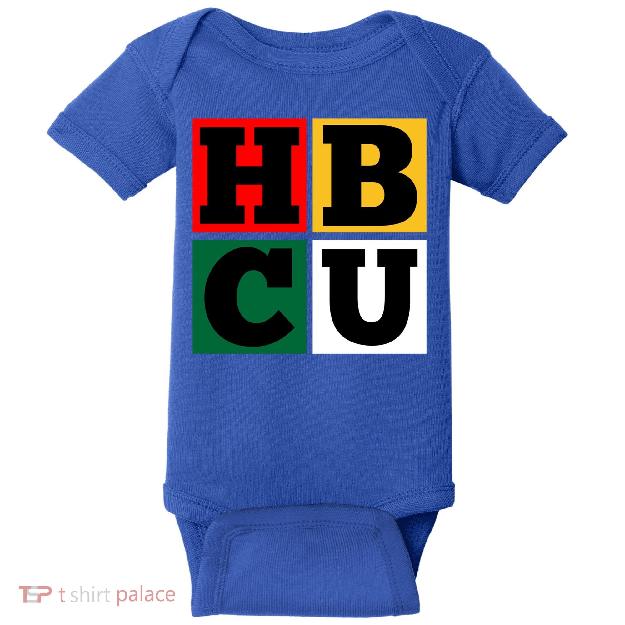 Hbcu Block Letters Grads Alumni Gift Baby Bodysuit