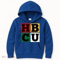 Hbcu Block Letters Grads Alumni Gift Kids Hoodie thumb 0
