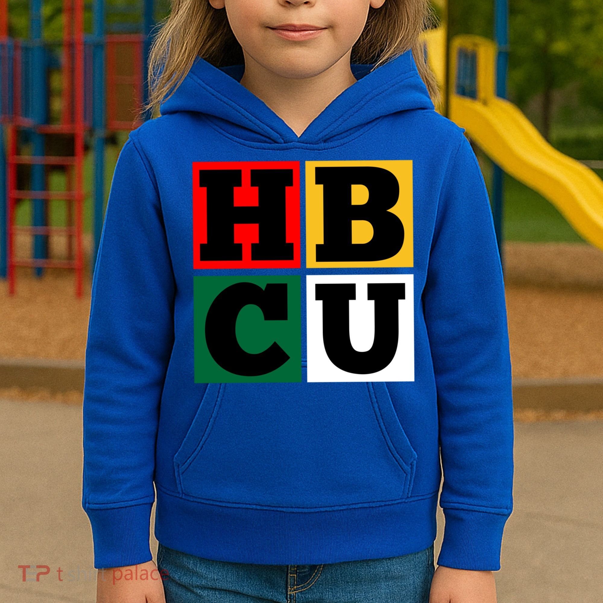 Hbcu Block Letters Grads Alumni Gift Kids Hoodie