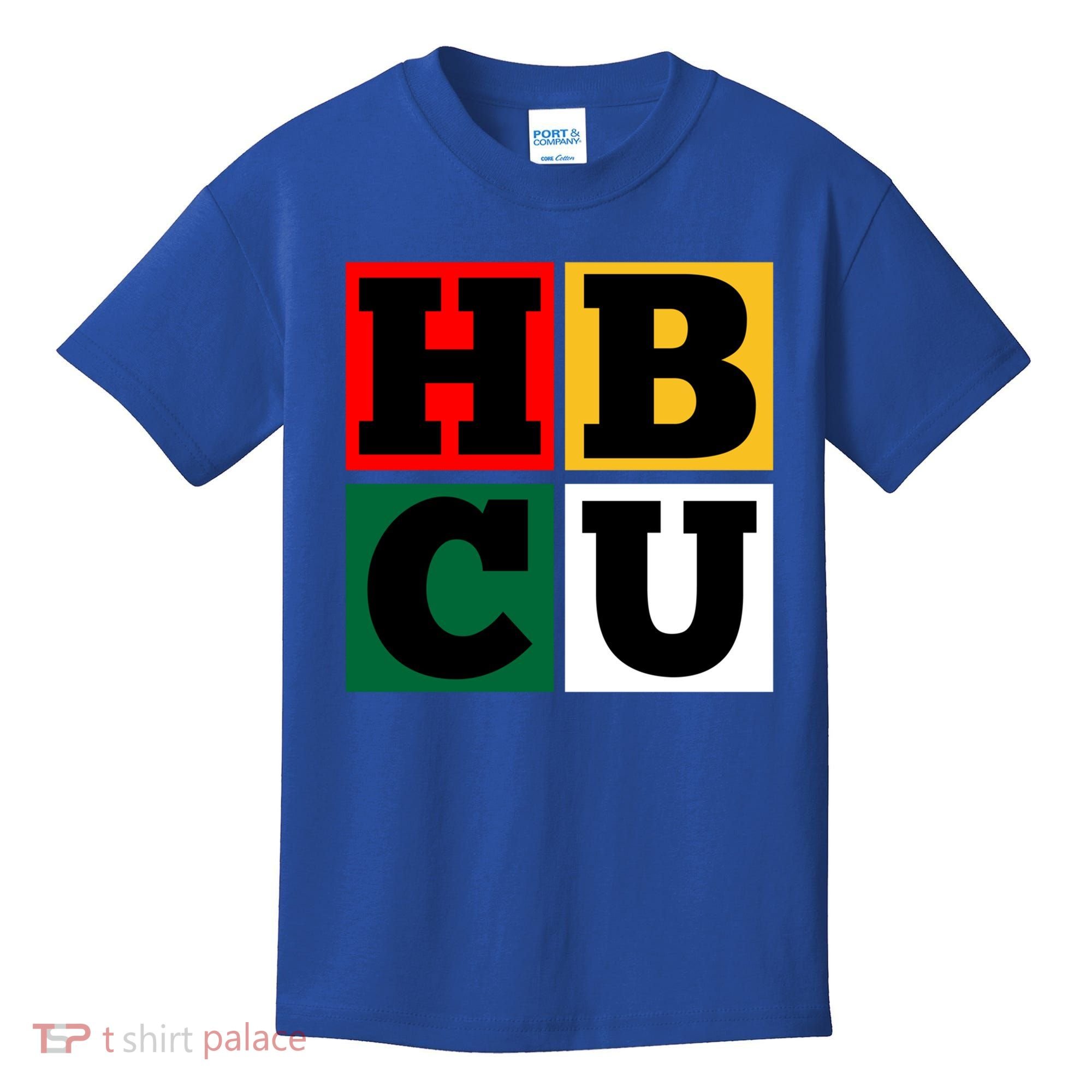 Hbcu Block Letters Grads Alumni Gift Kids T-Shirt
