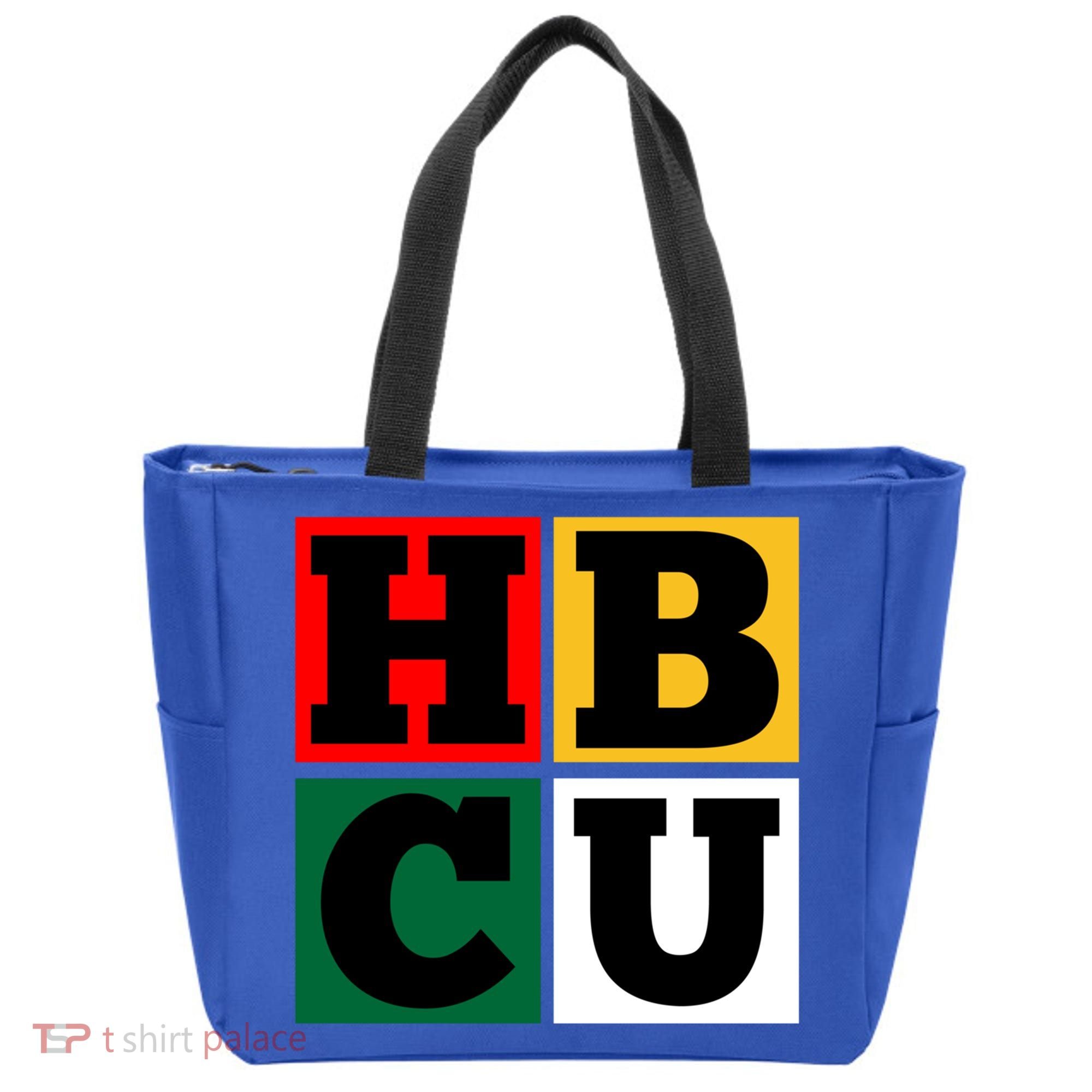 Hbcu Block Letters Grads Alumni Gift Tote Bag