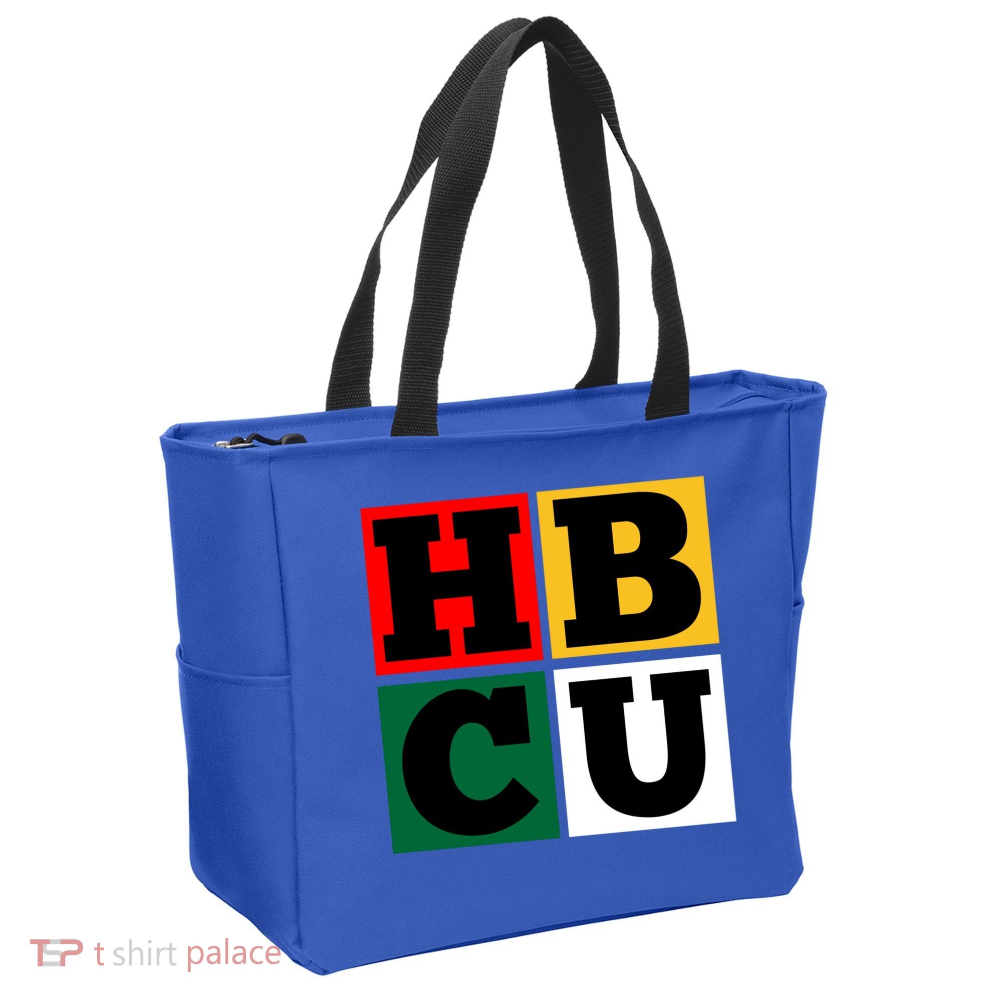 Hbcu Block Letters Grads Alumni Gift Tote Bag