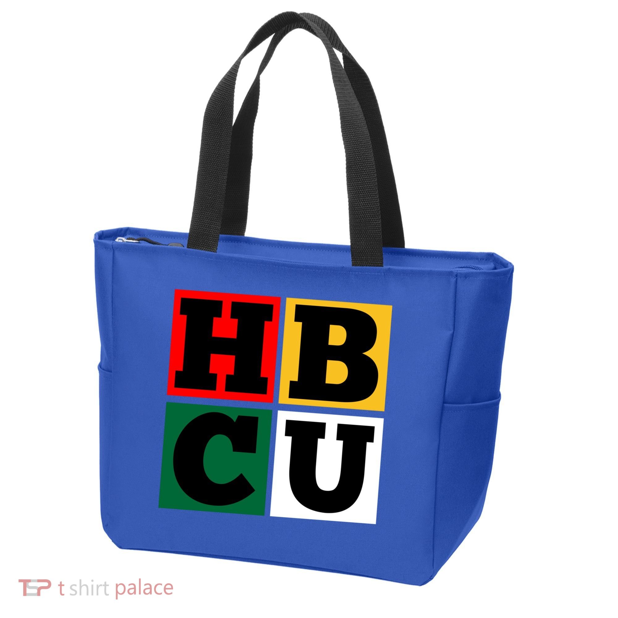 Hbcu Block Letters Grads Alumni Gift Tote Bag
