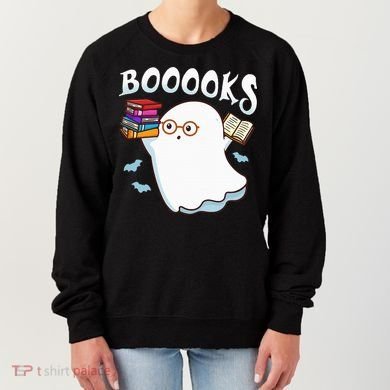 Halloween Books Librarian English Teacher Reader Reading Women's Sweatshirt