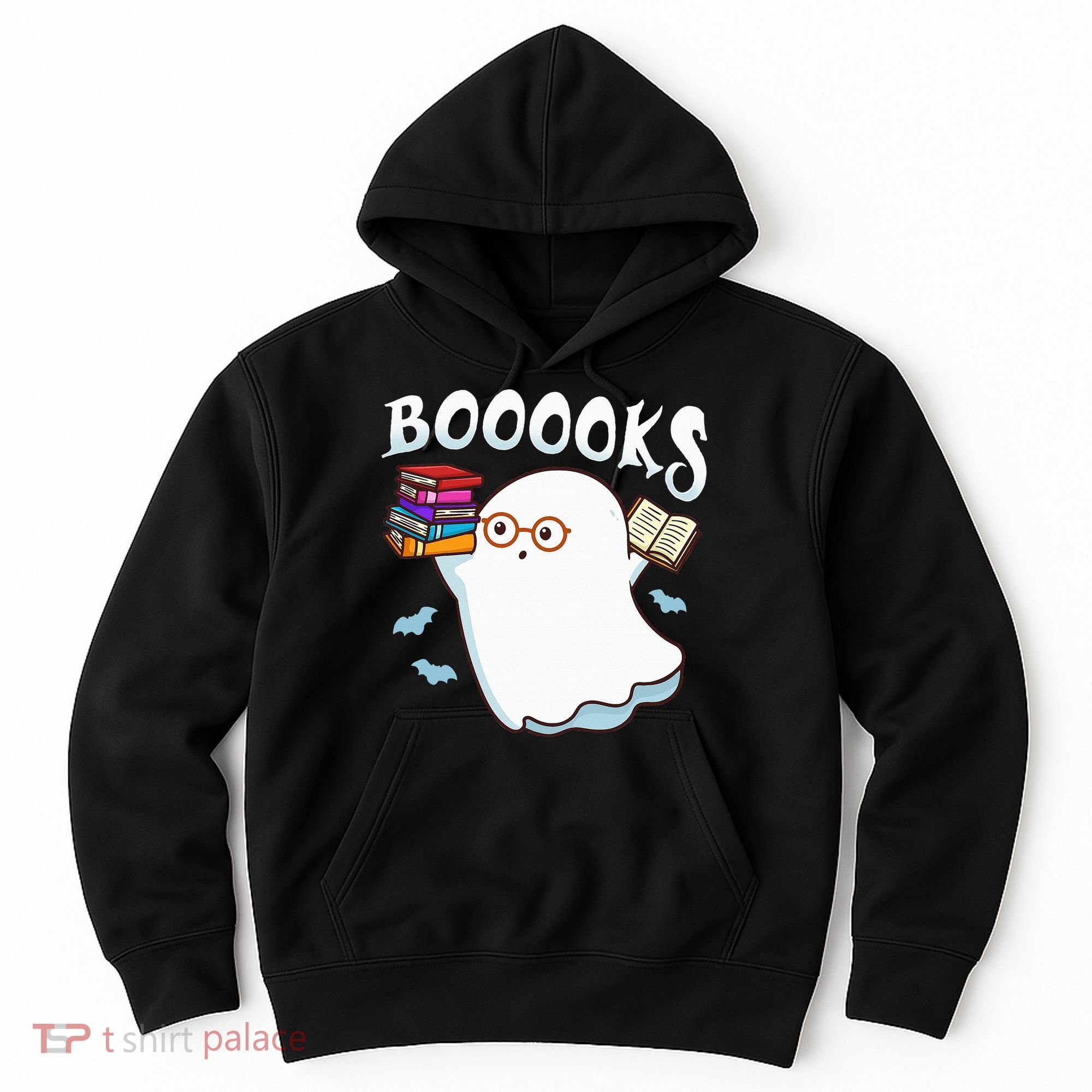 Halloween Books Librarian English Teacher Reader Reading Hoodie