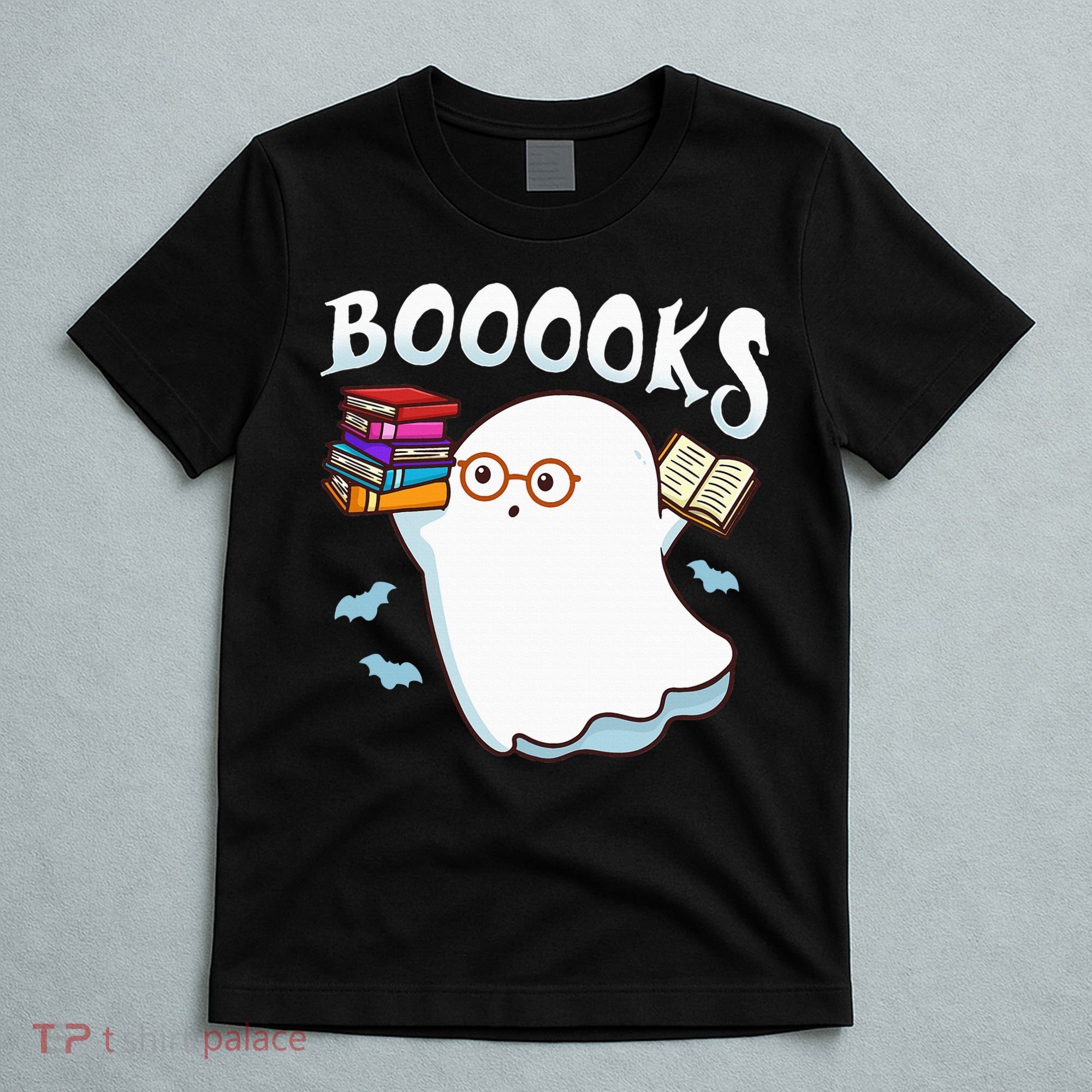 Halloween Books Librarian English Teacher Reader Reading T-Shirt