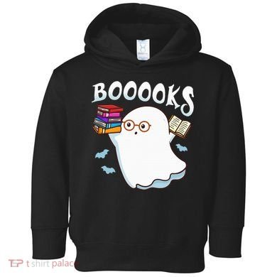 Halloween Books Librarian English Teacher Reader Reading Toddler Hoodie