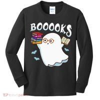 Halloween Books Librarian English Teacher Reader Reading Kids Long Sleeve Shirt thumb 0