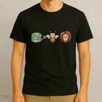 Hose Bee Lion Funny Meme Hose Bee Lion T-Shirt thumb 3