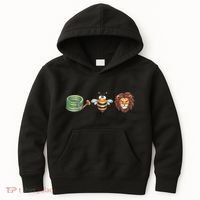 Hose Bee Lion Funny Meme Hose Bee Lion Kids Hoodie thumb 0
