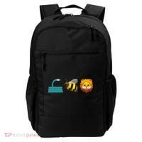 Hose Bee Lion Emoji Backpack thumb 0