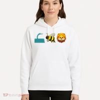 Hose Bee Lion Emoji Hoodie thumb 5
