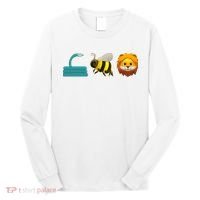 Hose Bee Lion Emoji Long Sleeve Shirt thumb 0