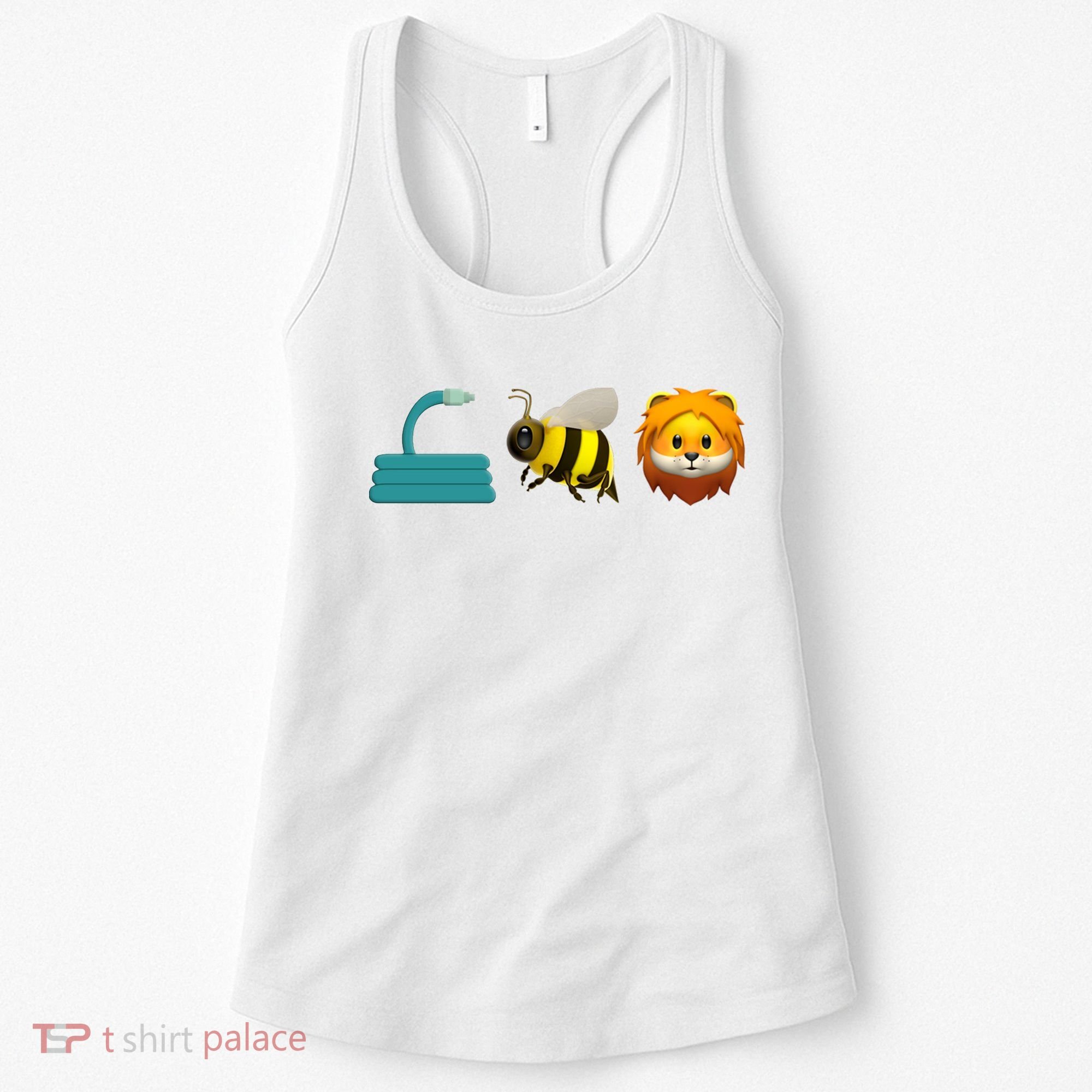 Hose Bee Lion Emoji Women's Tank Top