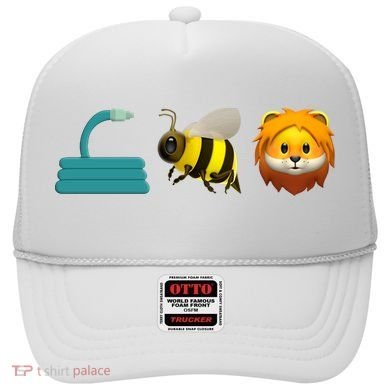 Hose Bee Lion Emoji Hat