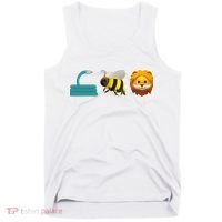 Hose Bee Lion Emoji Tank Top thumb 0