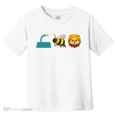 Hose Bee Lion Emoji Toddler T-Shirt