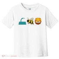 Hose Bee Lion Emoji Toddler T-Shirt thumb 0