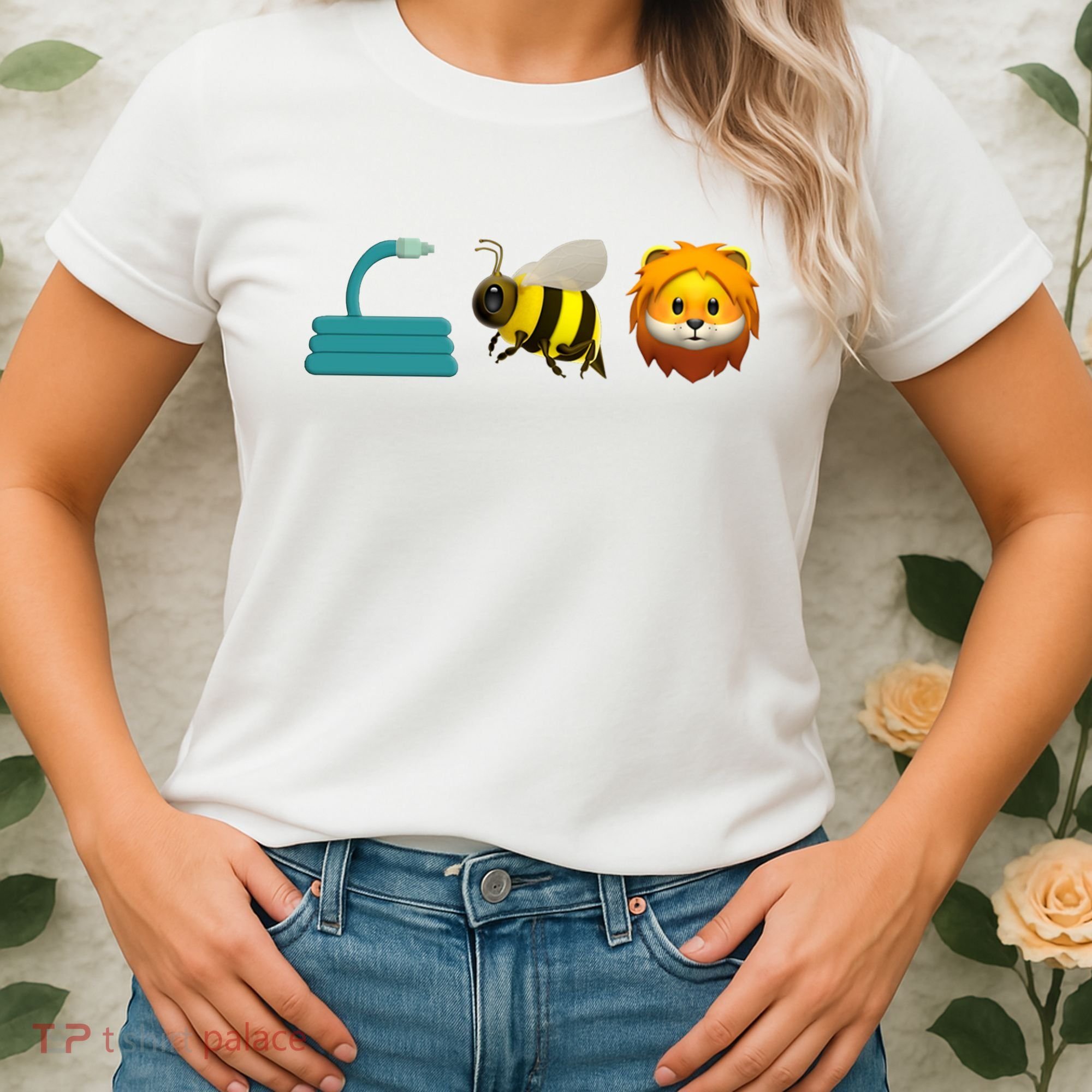 Hose Bee Lion Emoji Women's T-Shirt
