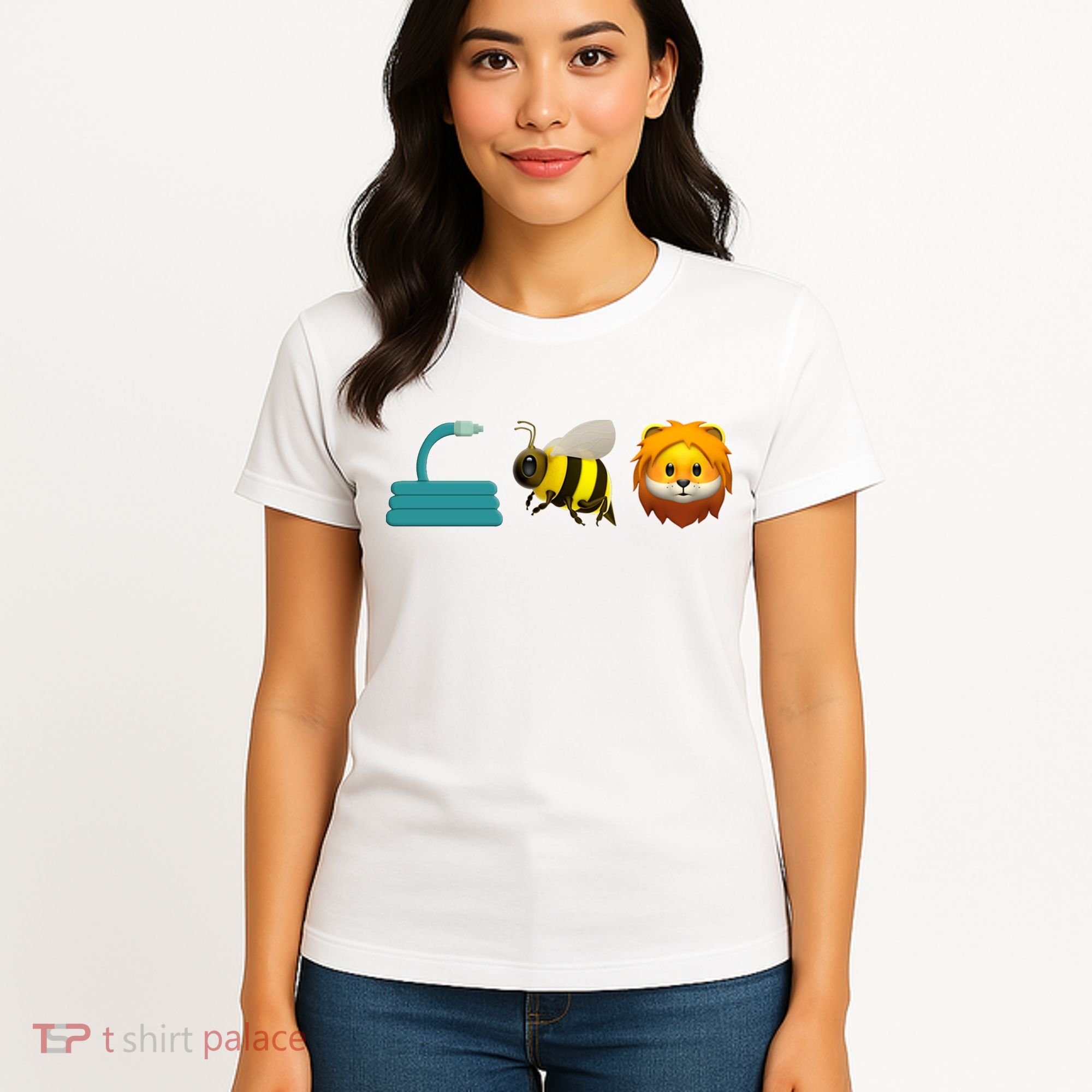 Hose Bee Lion Emoji Women's T-Shirt