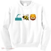Hose Bee Lion Emoji Kids Sweatshirt thumb 0