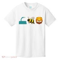 Hose Bee Lion Emoji Kids T-Shirt thumb 0