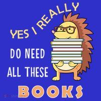 Hedgehog Book Lovers Funny Reading Books Library Literacy Cool Gift Women's Tank Top thumb 5
