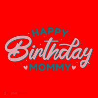 Happy Birthday Mommy Cute Gift Santa Hat thumb 1