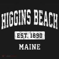 Higgins Beach Maine Me Vintage Sports Established T-Shirt thumb 7
