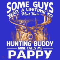 Hunting Buddy Mine Calls Me Pappy Fathers Day Deer Hunter Cool Gift Sweatshirt thumb 3