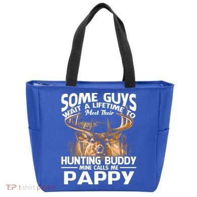 Hunting Buddy Mine Calls Me Pappy Fathers Day Deer Hunter Cool Gift Tote Bag