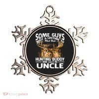 Hunting Buddy Mine Calls Me Uncle Fathers Day Deer Hunter Gift Ornament thumb 0