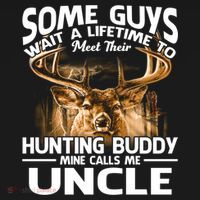 Hunting Buddy Mine Calls Me Uncle Fathers Day Deer Hunter Gift Ornament thumb 1